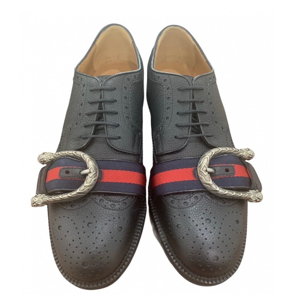 Mens Gucci Leather Lace Ups
